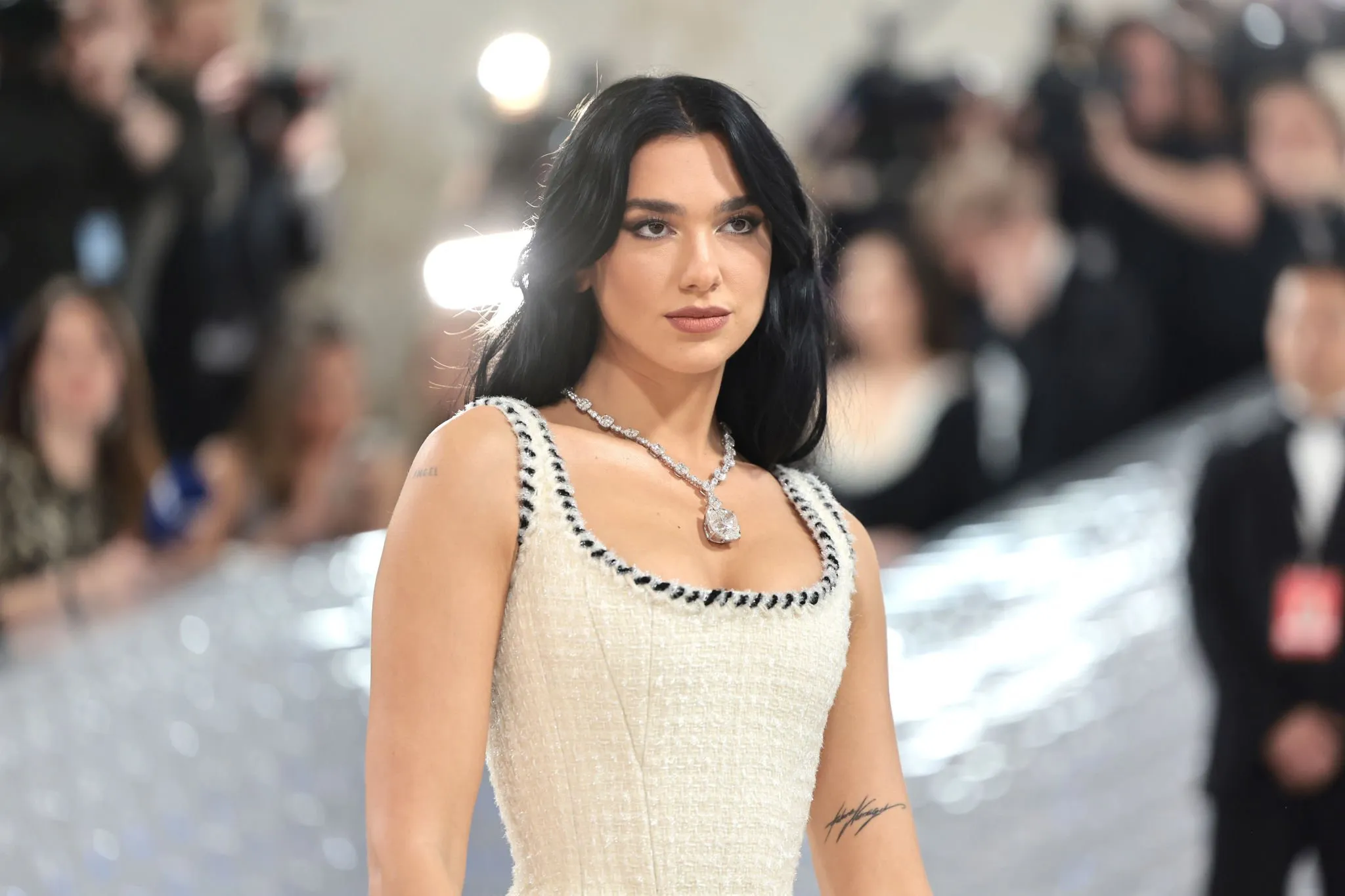 Dua Lipa -attends The 2023 Met Gala Celebrating "Karl Lagerfeld: A Line Of Beauty" at The Metropolitan Museum of Art in New York City